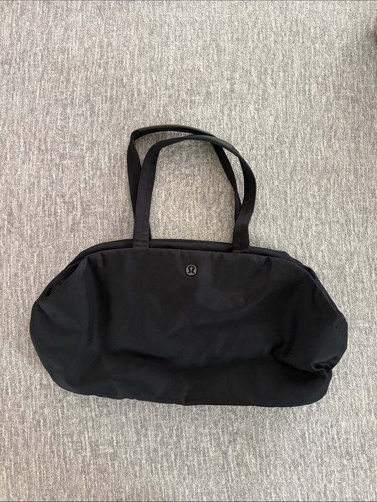 lululemon athletica Handbags - lululemon athletica Black Wide-Top Tote